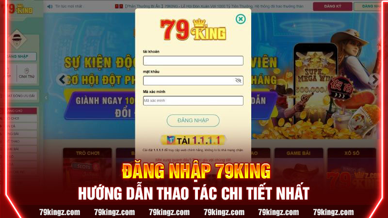 Đăng Nhập 79KING